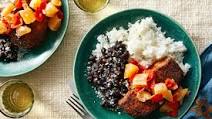 Mexican-Spiced Pork Chops with Citrus Salsa & Black Beans Mexican-Spiced Pork Chops with Citrus Salsa & Black Beans