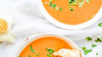 Veggie-Loaded Instant Pot Tomato Soup Veggie-Loaded Instant Pot Tomato Soup