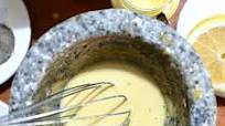 Classic Caesar Dressing recipe made with Mortar & Pestle Classic Caesar Dressing recipe made with Mortar & Pestle