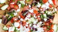 Easy Greek Nachos Easy Greek Nachos