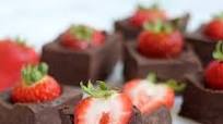 Chocolate Covered Strawberry Fudge Chocolate Covered Strawberry Fudge