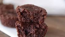 Fudgy Coconut Oil Brownie Bites Fudgy Coconut Oil Brownie Bites