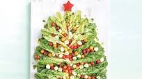 Caprese Christmas tree salad recipe Caprese Christmas tree salad recipe
