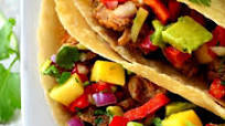Slow Cooker Carnitas with Mango Avocado Salsa Slow Cooker Carnitas with Mango Avocado Salsa