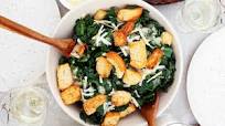 Crispy Kale Caesar Salad Crispy Kale Caesar Salad