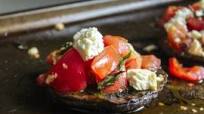Bruschetta Stuffed Portobello Mushrooms Bruschetta Stuffed Portobello Mushrooms