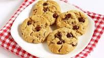 Eggless chocolate chip cookies Eggless chocolate chip cookies