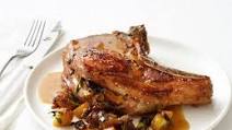 Cranberry-Stuffed Pork Chops Cranberry-Stuffed Pork Chops