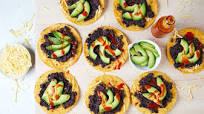 Black Bean Tostadas Black Bean Tostadas