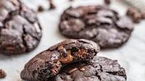 Triple Chocolate Cookies Triple Chocolate Cookies