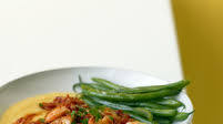 Shrimp and Tomatoes over Soft Polenta Shrimp and Tomatoes over Soft Polenta