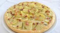 Focaccia con patate e pancetta Focaccia con patate e pancetta