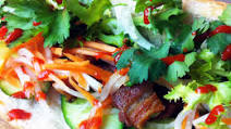 Fried Pork Belly Banh Mi Fried Pork Belly Banh Mi