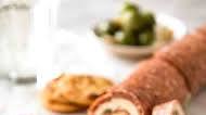 Salami Cream Cheese Roll Salami Cream Cheese Roll