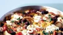 Greek salad omelette Greek salad omelette