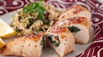 Spinach and Mushroom Stuffed Chicken Spinach and Mushroom Stuffed Chicken