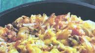 Cheesy Hash Brown Skillet Dinner Cheesy Hash Brown Skillet Dinner