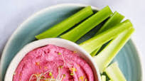 Low Carb Vegan Beet Hummus Low Carb Vegan Beet Hummus
