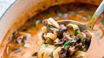 Beef Stroganoff Soup Beef Stroganoff Soup