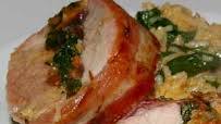 Pork Tenderloin Stuffed with Chorizo & Spinach and Spinach-Chorizo Pilaf Pork Tenderloin Stuffed with Chorizo & Spinach and Spinach-Chorizo Pilaf