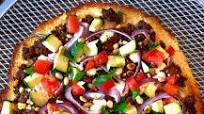 Moroccan Lamb Pizza with Cauliflower Crust Moroccan Lamb Pizza with Cauliflower Crust