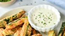 Air Fryer Zucchini Fries Air Fryer Zucchini Fries