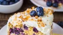 Lemon Coconut Blueberry Cake Lemon Coconut Blueberry Cake