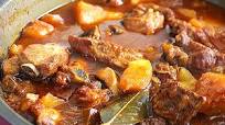 Costillas de cochino guisadas Costillas de cochino guisadas