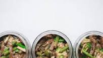 Marinated Beef & Greens Marinated Beef & Greens
