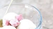 3-Ingredient Strawberry Mochi Squares with Ice Cream 3-Ingredient Strawberry Mochi Squares with Ice Cream