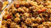 Creamy Ground Beef Taco Pasta Creamy Ground Beef Taco Pasta