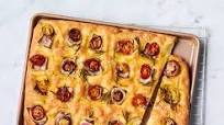 Nico Moretti's Cherry tomato and red onion focaccia Nico Moretti's Cherry tomato and red onion focaccia