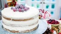 Triple-Layer Parsnip and Cranberry Cake Triple-Layer Parsnip and Cranberry Cake