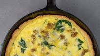 Sausage and Spinach Quiche Sausage and Spinach Quiche