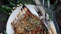 Garlic-Crusted Roast Rack of Lamb Garlic-Crusted Roast Rack of Lamb