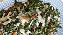Kale Salad with Dates, Parmesan and Almonds Kale Salad with Dates, Parmesan and Almonds