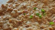 Cantonese steamed minced patty with radishes Cantonese steamed minced patty with radishes