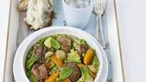 Minted lamb & pea stew Minted lamb & pea stew