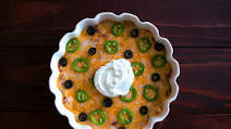 Mexican Pizza Dip Mexican Pizza Dip