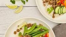 Thai Ground Pork Rice Bowls Thai Ground Pork Rice Bowls
