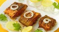 Indian Salmon Fish Fry with Indian Spices Indian Salmon Fish Fry with Indian Spices