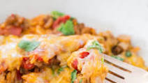 One Pot Cheesy Mexican Beef and Rice One Pot Cheesy Mexican Beef and Rice