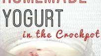 How to Make Yogurt in the Crockpot How to Make Yogurt in the Crockpot