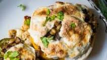 Turkey, Farro and Mushroom Stuffed Peppers Turkey, Farro and Mushroom Stuffed Peppers