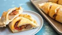 Turkey Sausage Calzones Turkey Sausage Calzones