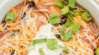 Slow Cooker Chicken Enchilada Chili Slow Cooker Chicken Enchilada Chili