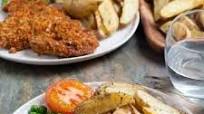 Oven Baked Pork Schnitzel Oven Baked Pork Schnitzel