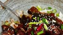 Chinese Eggplant with Garlic Sauce (Eggplant Stir-Fry) Chinese Eggplant with Garlic Sauce (Eggplant Stir-Fry)