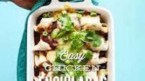 Easy Chicken Enchiladas Easy Chicken Enchiladas