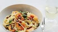 Lemon Spaghetti with Shrimp Lemon Spaghetti with Shrimp